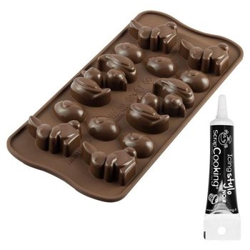 Forma na czekoladę wielkanocną + czarny długopis - Youdoit