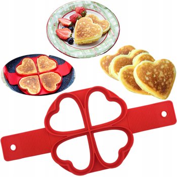 Forma silikonowa do pancake'ów naleśników jajek omletów Foremka do smażenia - MAXTECH