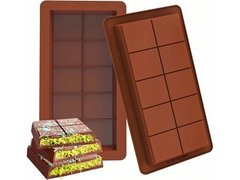 Forma silikonowa do własnej czekolady dubajskiej czekolada dubajska xl 25cm - PrzydaSie.pl