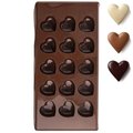 Forma silikonowa serca na praliny, czekoladki, foremka do pralin, czekoladek - Orion
