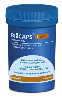 Formeds Bicaps C MAX z cynkiem i rutyną Suplement diety, 90 kaps. - Formeds