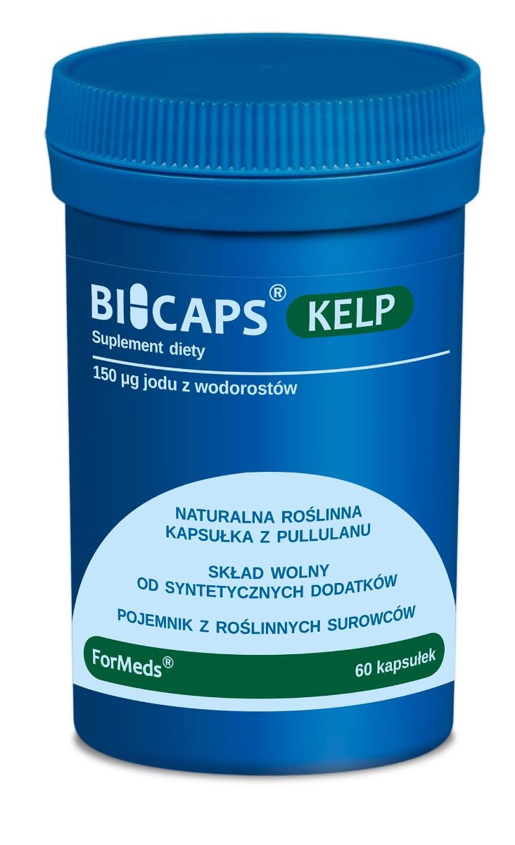 Фото - Вітаміни й мінерали Formeds Bicaps Kelp - Suplement diety, 60 kapsułek