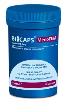 ForMeds Bicaps MenoFEM Suplement diety, 60 kaps. wegańskich - Formeds