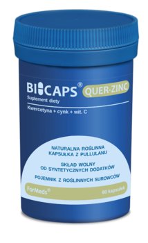 Formeds Bicaps Quer-zinc - Suplement diety, 60 kapsułek - Formeds