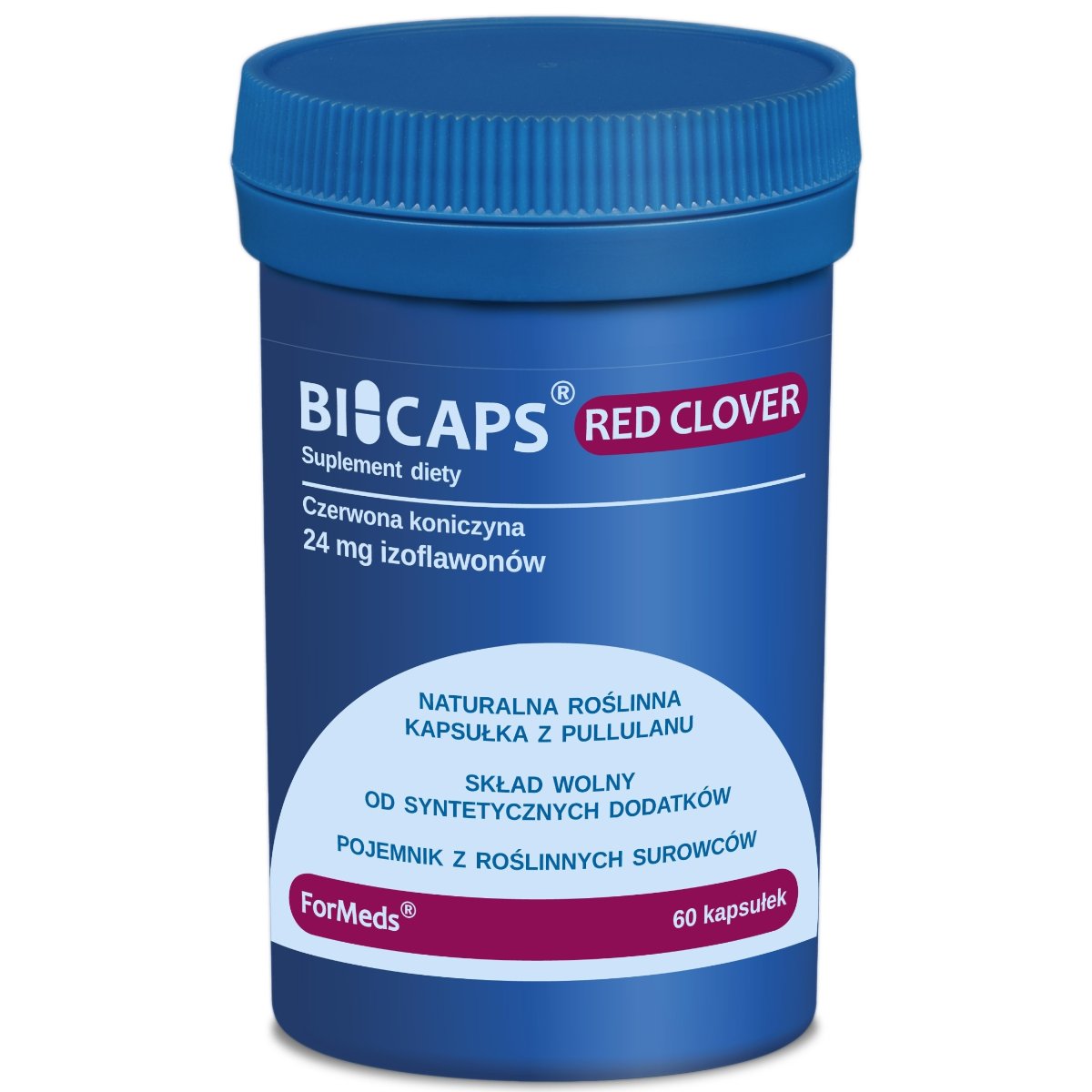 Zdjęcia - Witaminy i składniki mineralne Formeds Suplement diety,  BICAPS Red Clover 300mg 60 kaps 