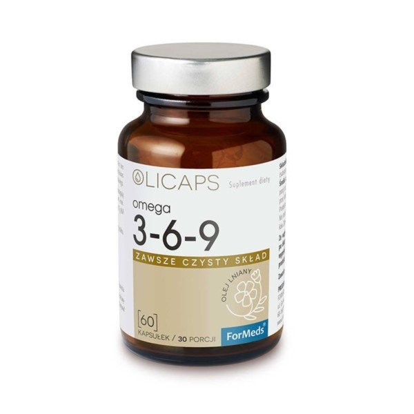 Фото - Вітаміни й мінерали Formeds Suplement diety,  Olicaps Omega 3-6-9 60 k odporność 