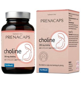 Formeds Prenacaps Choline 250 Mg Suplement diety, 60 kaps. - Formeds