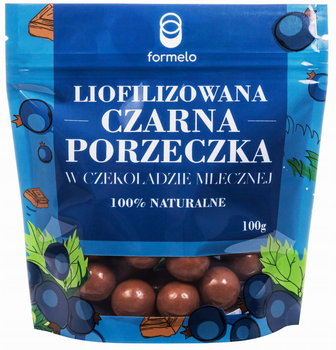 FORMELO Liofilizowane Porzeczki W Czekoladzie Mlecznej Torebka 100g - Formelo