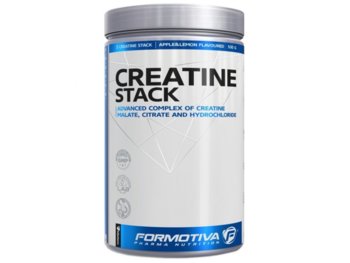 Formotiva, Creatine Stack, jabłko-cytryna, 500 g - Formotiva