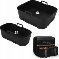 FORMY SILIKONOWE DO AIR FRYER ZESTAW 2 SZT 3L + 6L PHILIPS DUAL Inna marka