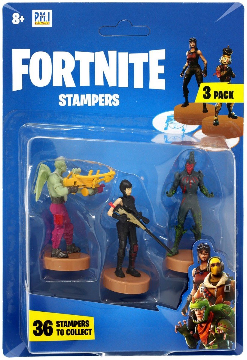 Фото - Фігурки / трансформери Fortnite Figurki Stampers 3-Pak Love Ranger, Shadow Ops & Fly Trap 