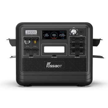 FOSSiBOT F2400 BLACK | 2400W 2048Wh | Przenośna stacja zasilania - FOSSIBOT