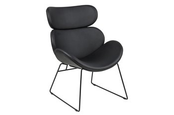 Fotel ACTONA Cazar, czarny, 69x80x90,5 cm - Actona