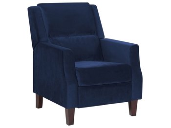 Fotel BELIANI EGERSUND, niebieski, 97x92x75 cm - Beliani