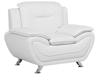 Fotel BELIANI Leira, biały, 88x113x86 cm - Beliani