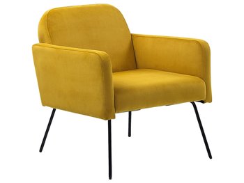 Fotel BELIANI Narken, żółty, 77x72x76 cm - Beliani