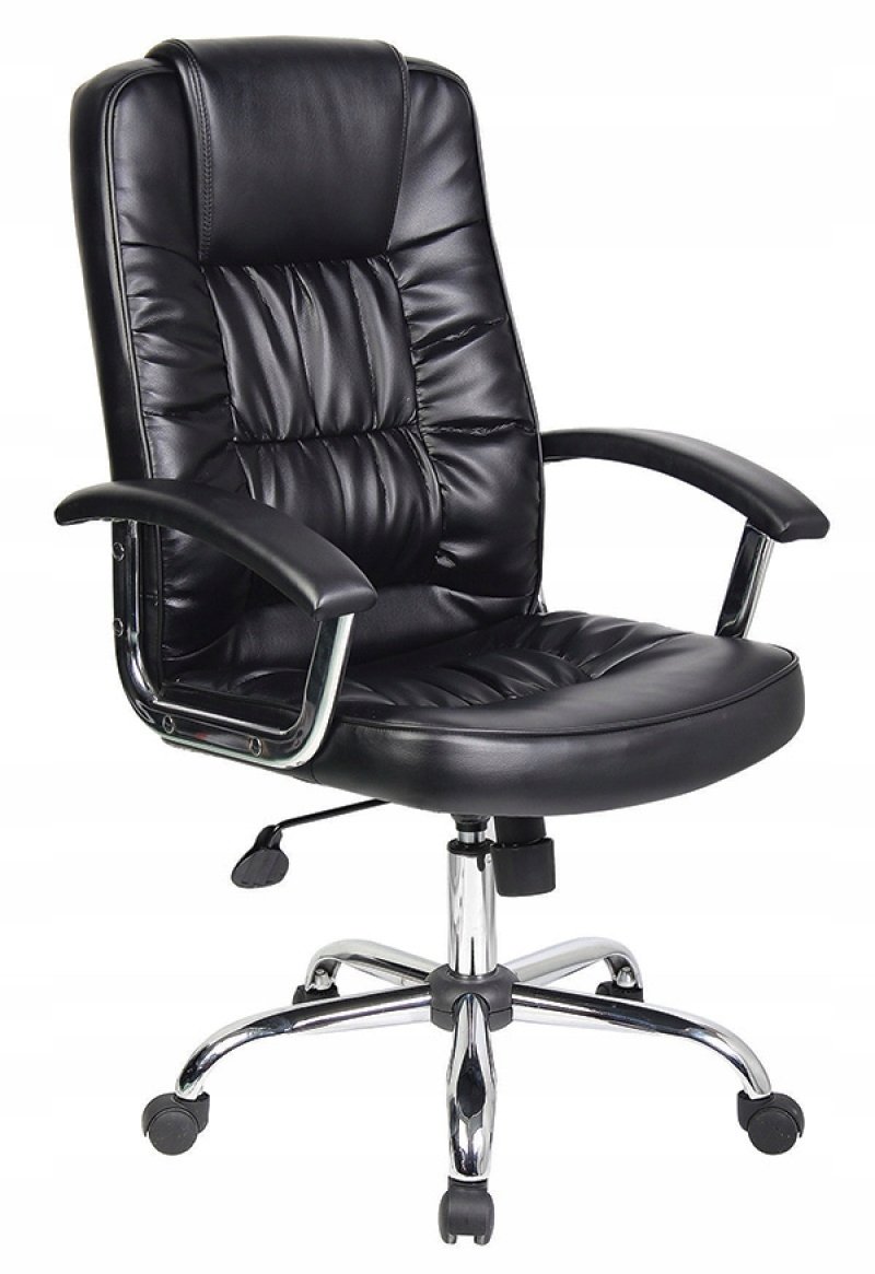 Фото - Комп'ютерне крісло Office Products Fotel biurowy Cyprus czarny obrotowy 