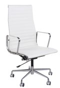Fotel biurowy D2.DESIGN, biały, 109x58x60 cm - D2.DESIGN