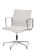 Fotel biurowy D2.DESIGN, biały, 75x58x57 cm - D2.DESIGN
