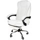 Fotel biurowy ELGO P, biały, 127x51x52 cm - ELGO