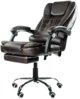 Fotel biurowy ELGO P, ciemnobrązowy, 127x51x52 cm - ELGO