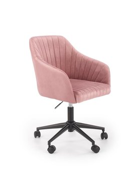 Fotel Biurowy Emi Velvet Różowy - Intesi