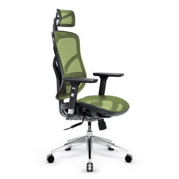 Fotel biurowy ergonomiczny DIABLO V-BASIC obrotowy czarno-zielony PREMIUM - Diablo Chairs