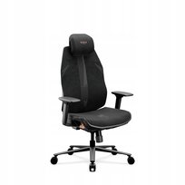 Fotel Biurowy Ergonomiczny Obrotowy DIABLO V-FLASH Ultra Black Czarny