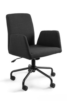 Fotel biurowy, krzesło, Bravo , czarny - Unique