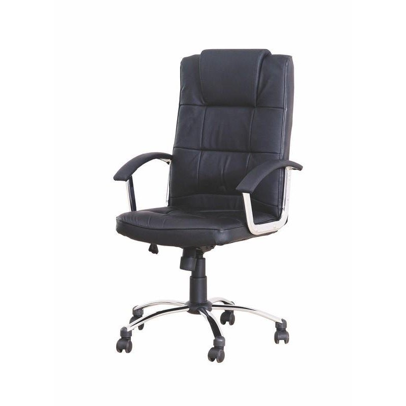 Fotel biurowy LECTUS Dalton, czarny, 63x65x115 cm Lectus Calviano Fotel Biurowy Manager Czarny Poznań Sklepy