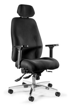 Fotel biurowy, nowoczesny, do 150 kg, Ultima, czarny - Unique