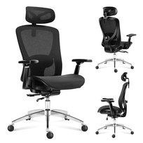 Fotel biurowy obrotowy Expert 5.3 Tkaninowy, Czarny