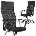 Fotel biurowy obrotowy, krzesło biurowe, mikrosiatki, Sofotel Sydney, czarny - SOFOTEL
