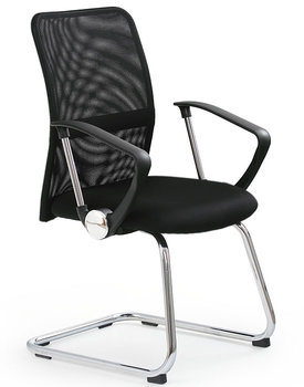 Fotel biurowy PROFEOS Vernix, czarny, 60x58x97 cm - Profeos