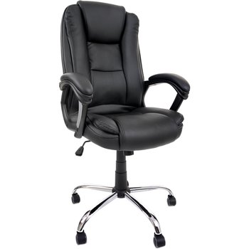 Fotel biurowy VECOTTI Elite, czarny, 112-122x72x72 cm - Vecotti