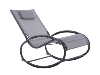 Fotel bujany VIVERE, szary, 122x61 cm - Vivere