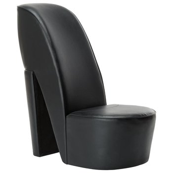 Fotel But na Obcasie - Czarny, 43x82,5x85,5 cm - Zakito