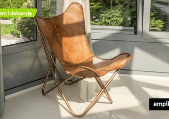 Fotel butterfly – fotel skórzany w nowoczesnym stylu