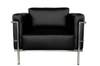 Fotel D2.DESIGN Soft GC, czarny, 76x76x104 cm - D2.DESIGN