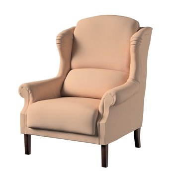 Fotel DEKORIA Cotton Panama, beżowy, 85x74x107 cm - Dekoria
