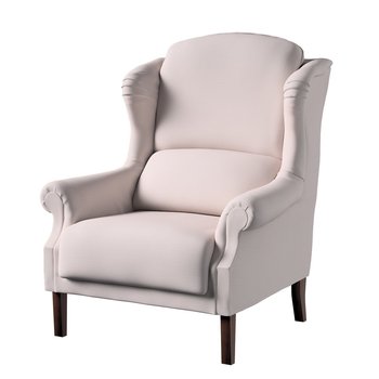 Fotel DEKORIA Cotton Panama, jasnoszary, 85x74x107 cm - Dekoria