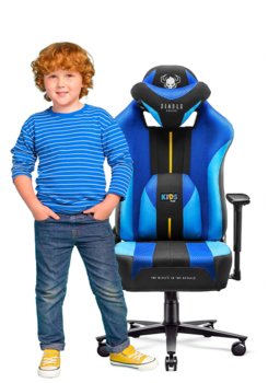 Fotel dla dzieci Diablo X-Player 2.0 Frost Black - Diablo Chairs