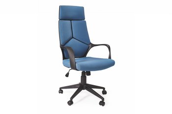 Fotel do biurka obrotowy niebieski FLAVO - Konsimo