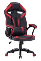 Fotel DRIFT - Gamingowy Obrotowy Krzesło Biurowe Czerwony Czarny TopEshop