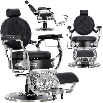 Fotel fryzjerski barberski hydrauliczny do salonu fryzjerskiego Silver Jack - ENZO