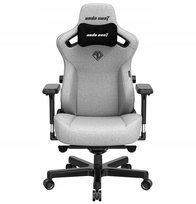 Fotel gamingowy  Anda Seat Kaiser 3 L materiałowy szary obrotowy