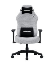 Fotel gamingowy Anda Seat Luna L materiałowy szary