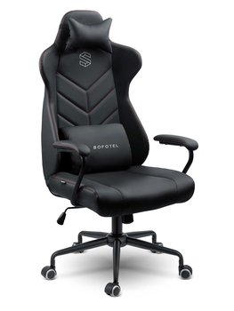 Fotel gamingowy biurowy obrotowy krzesło gracza  Sofotel Werona czarny  - SOFOTEL