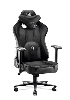 Fotel gamingowy DIABLO CHAIRS X-Player 2.0 Normal Size, czarny, 131x66x68 cm - Diablo Chairs