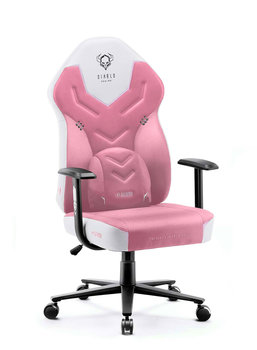 Fotel gamingowy Diablo X-Gamer 2.0 biało-różowy - Diablo Chairs
